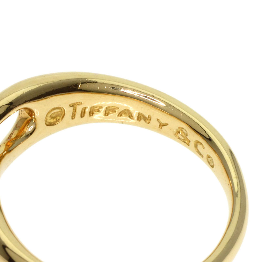 TIFFANY & CO. Infinity Ring 18K Yellow Gold Size 4.75 #49 - Picture 5 of 8